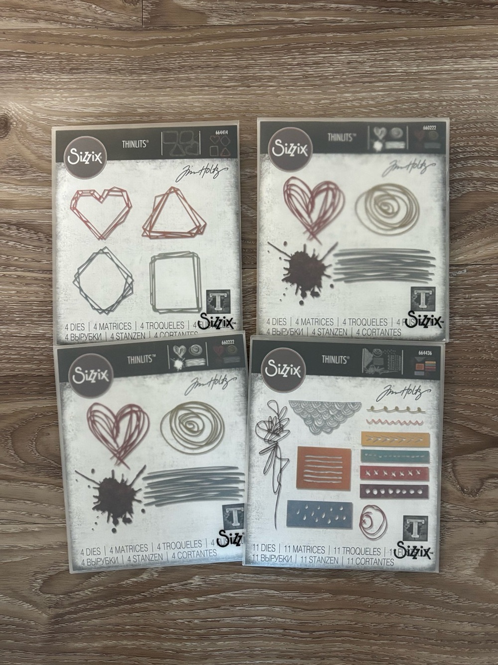 Sizzix Tim Holtz Thinlits Die Cutting Bundle